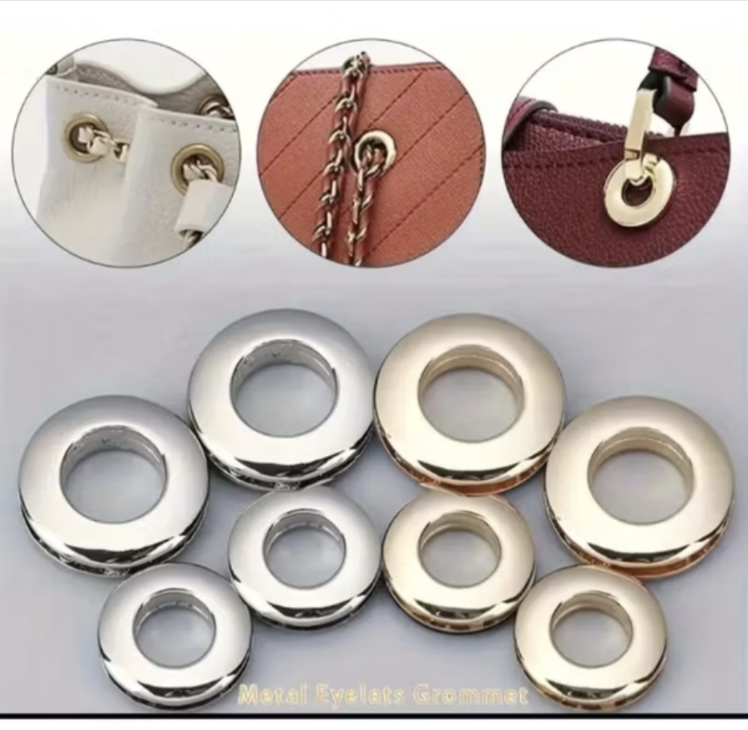 Ilhós de Rosca Metálico – 4cm (Parafusável) para Bolsas- Grande - Imagem 5